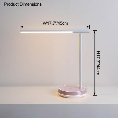 Dimmable Touch Cantilever Desk Lamp with Wireless Charger