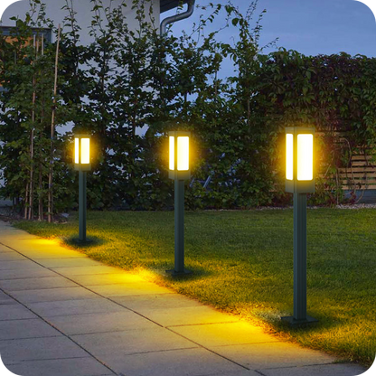 Modern Landscape Path Light IP65 Waterproof Pathway Light Aluminum Housing Bollard Lights