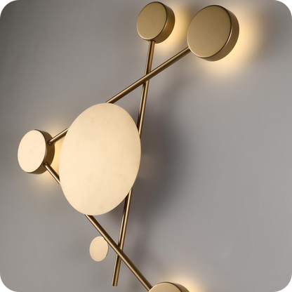 Sculptural Accent Wall sconce