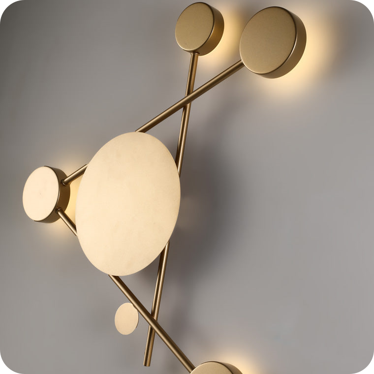 Sculptural Accent Wall sconce