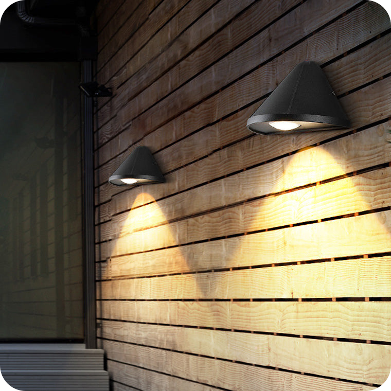 Cone Outdoor Wall Light