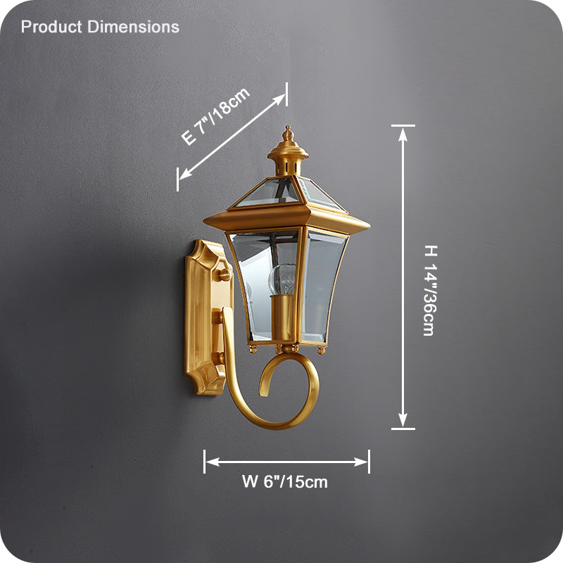 Solar Outdoor Wall Light