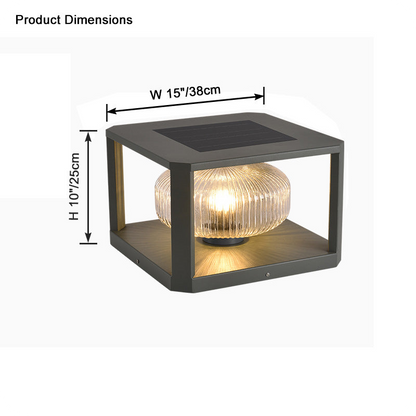 Solar Pillar Light