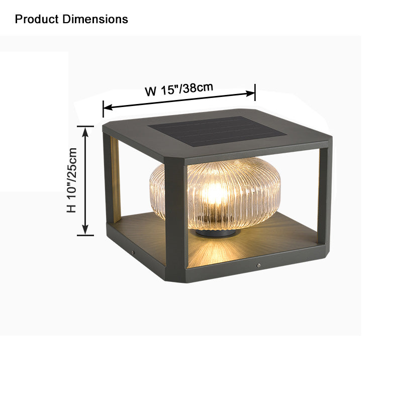 Solar Pillar Light