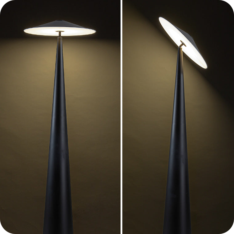 Adjustable Cone Mushroom Floor Lamps