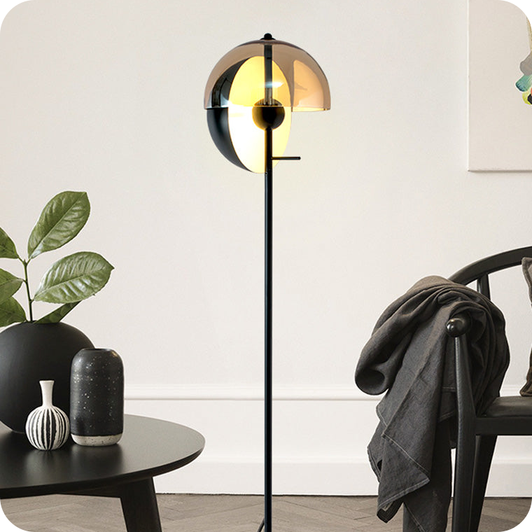 Half-spheres Floor Lamp