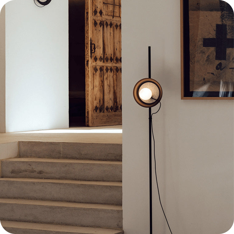 Designer Round Floor Lamp