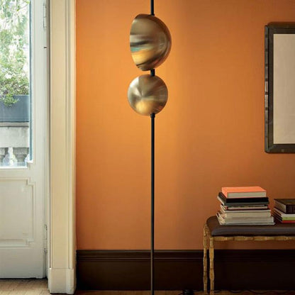 2-bulb Semi-Globe Floor Lamp