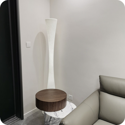 Tall Cylinder Floor Lamp with Hue Dimmer