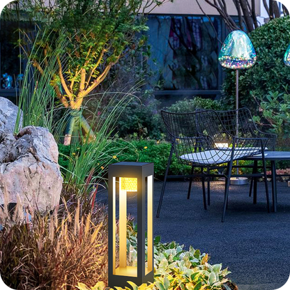 Simple modern villa garden community landscape lamp