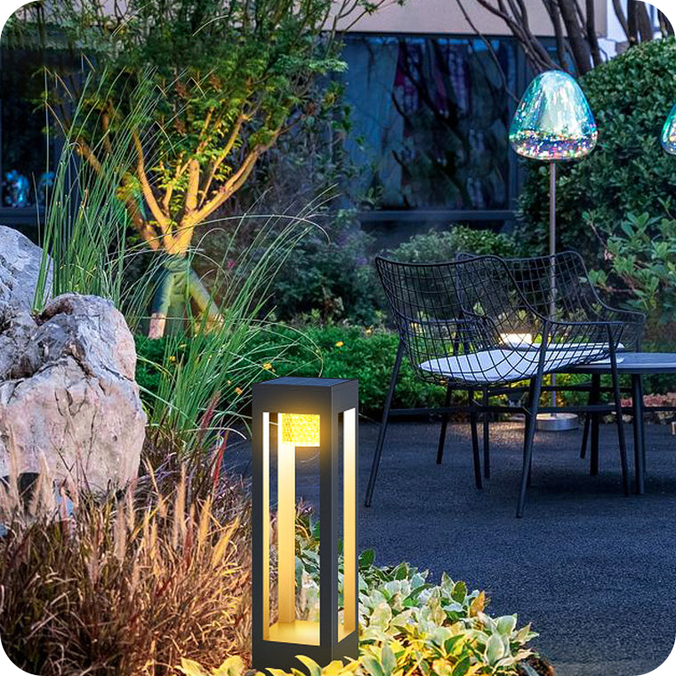 Simple modern villa garden community landscape lamp