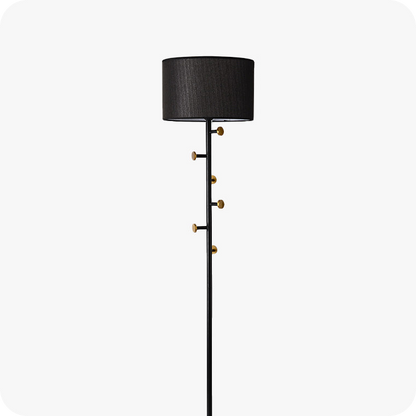 Coat Rack Tree Floor Lamp