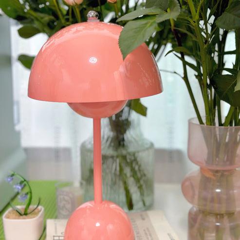 Scandi Mushroom Table Lamp for Children