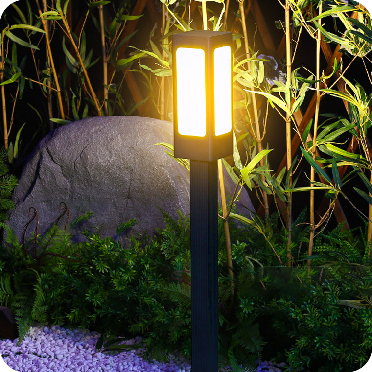 Modern Landscape Path Light IP65 Waterproof Pathway Light Aluminum Housing Bollard Lights