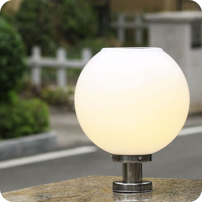 Globe Outdoor Pillar Light