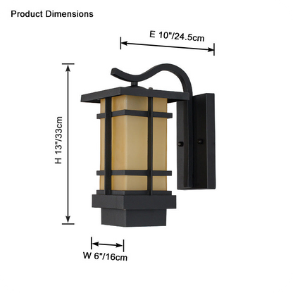 Solar Wall Lantern