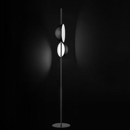 2-bulb Semi-Globe Floor Lamp