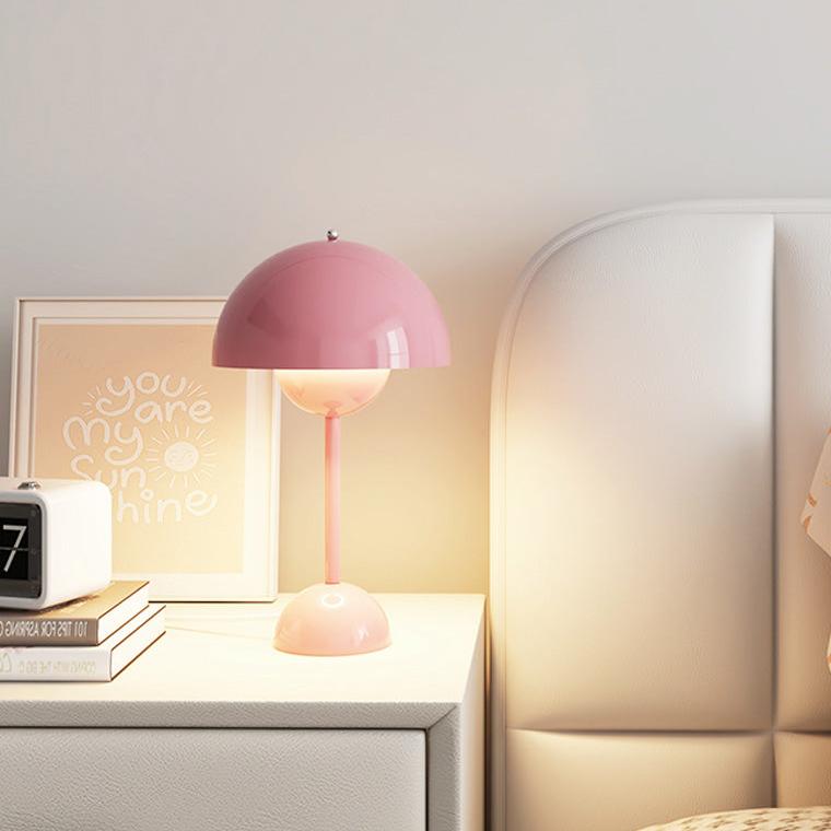 Scandi Mushroom Table Lamp for Children