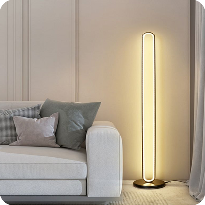 Oval Skinny Floor Lamp