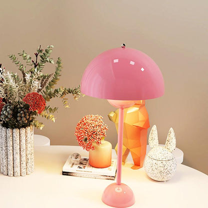 Scandi Mushroom Table Lamp for Children