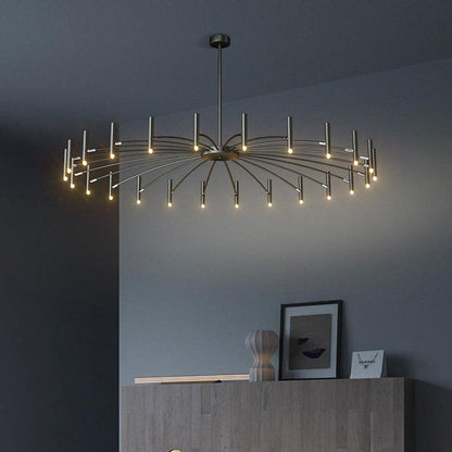 Adjustable Candelabra Chandelier