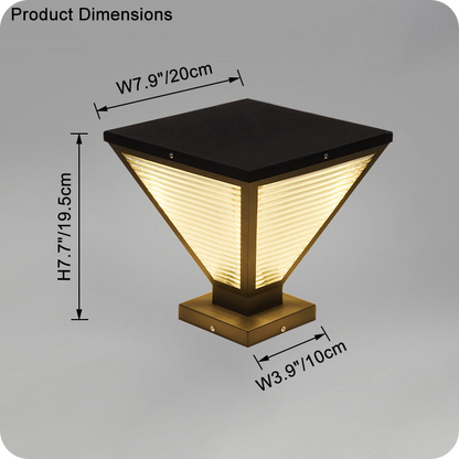 Solar Pillar Light