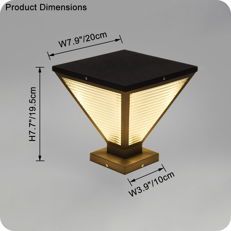 Solar Pillar Light