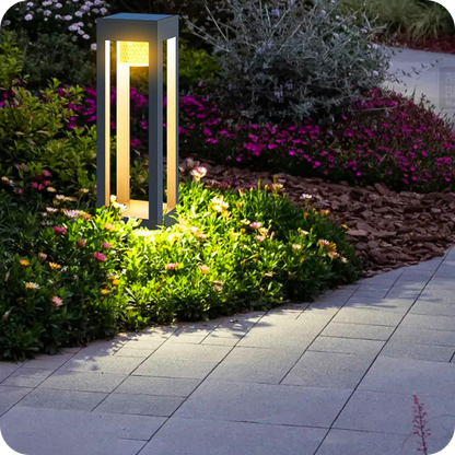 Simple modern villa garden community landscape lamp