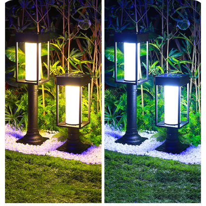 Outdoor waterproof garden lamp, villa wired, high-end yard grass lamp.