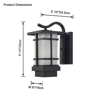 Solar Wall Lantern