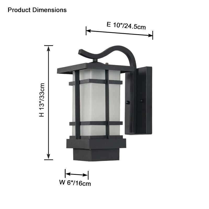 Solar Wall Lantern