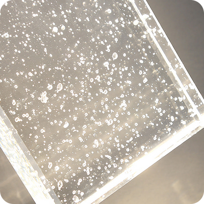 Seeded Crystal Wall Light Christmas Lights