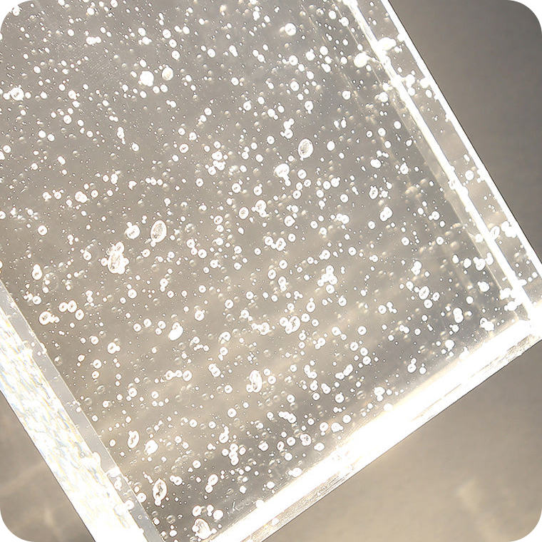 Seeded Crystal Wall Light Christmas Lights