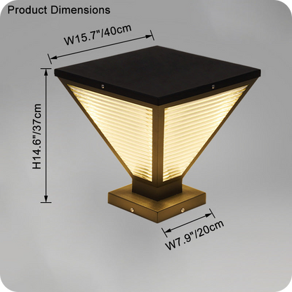 Solar Pillar Light