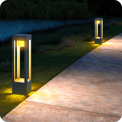 Simple modern villa garden community landscape lamp