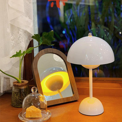 Scandi Mushroom Table Lamp for Children