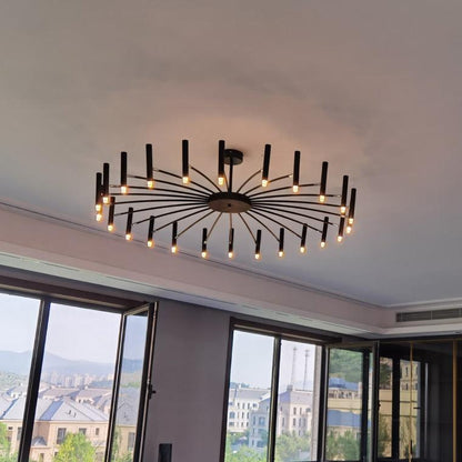 Adjustable Candelabra Chandelier