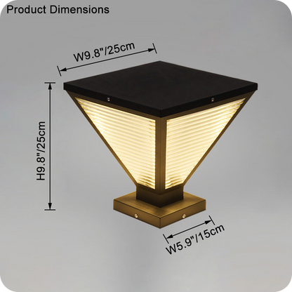 Solar Pillar Light