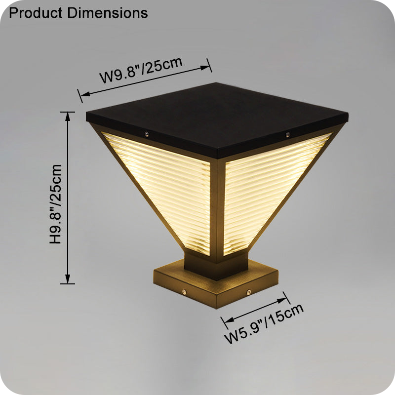 Solar Pillar Light