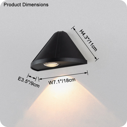 Cone Outdoor Wall Light