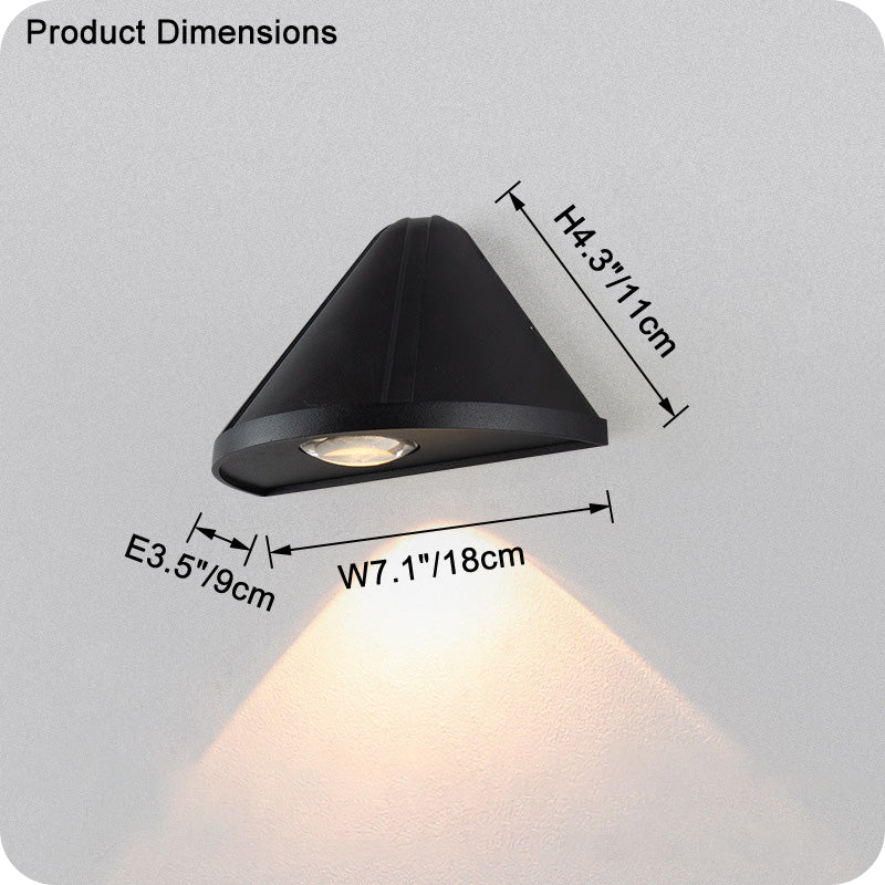 Cone Outdoor Wall Light