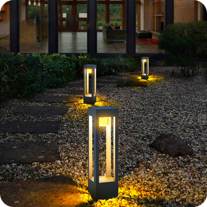 Simple modern villa garden community landscape lamp