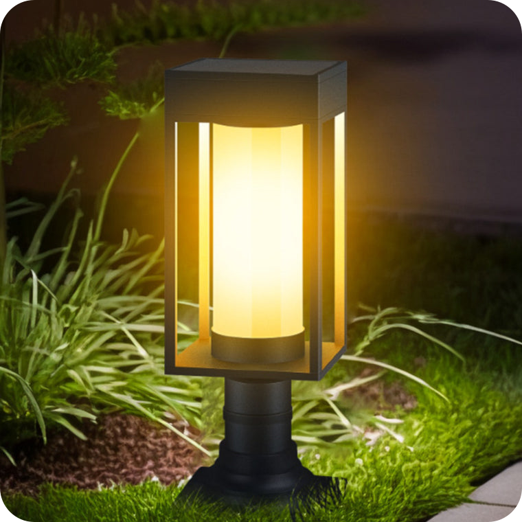 Outdoor waterproof garden lamp, villa wired, high-end yard grass lamp.