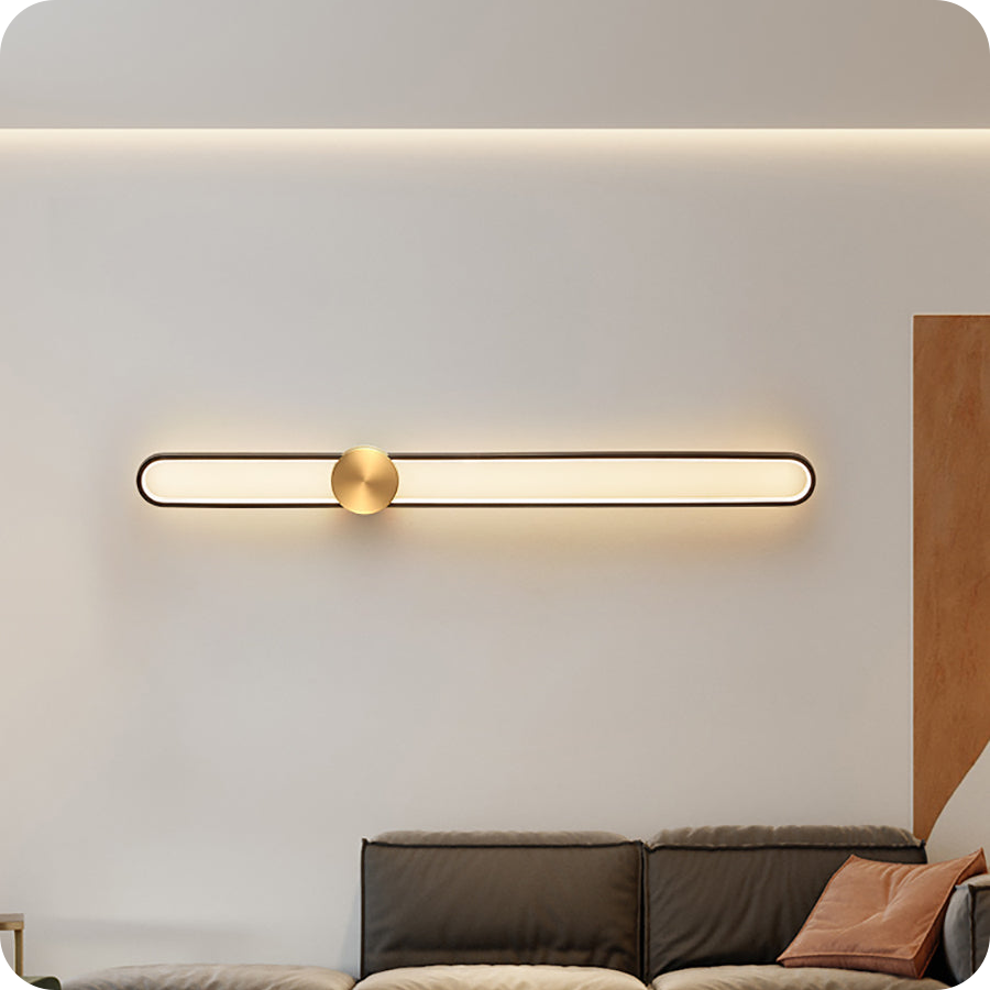 Long Oval LED Wall Sconce