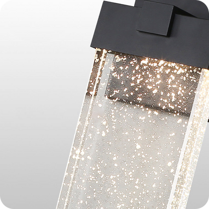 Seeded Crystal Wall Light Christmas Lights