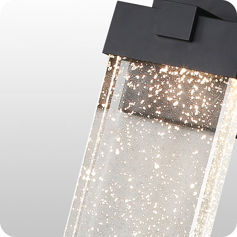 Seeded Crystal Wall Light Christmas Lights