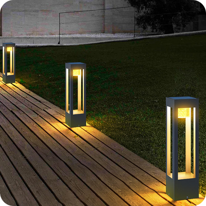 Simple modern villa garden community landscape lamp