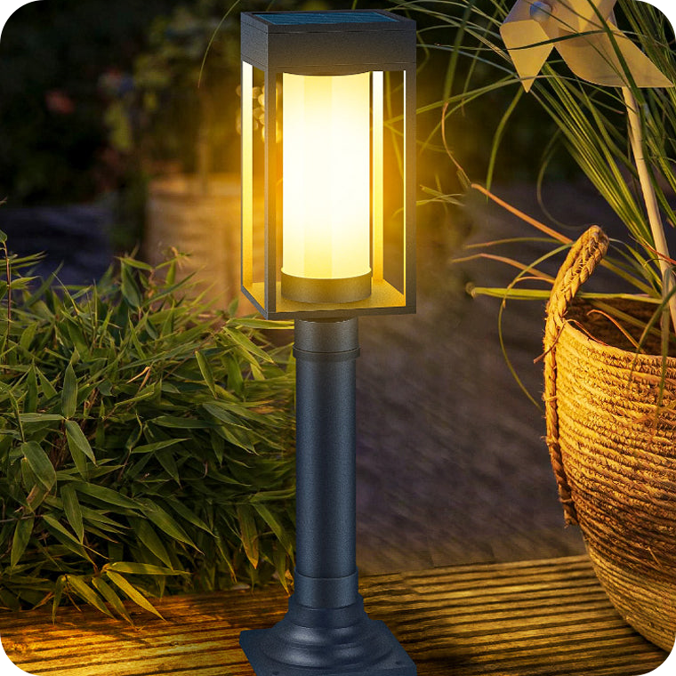 Outdoor waterproof garden lamp, villa wired, high-end yard grass lamp.