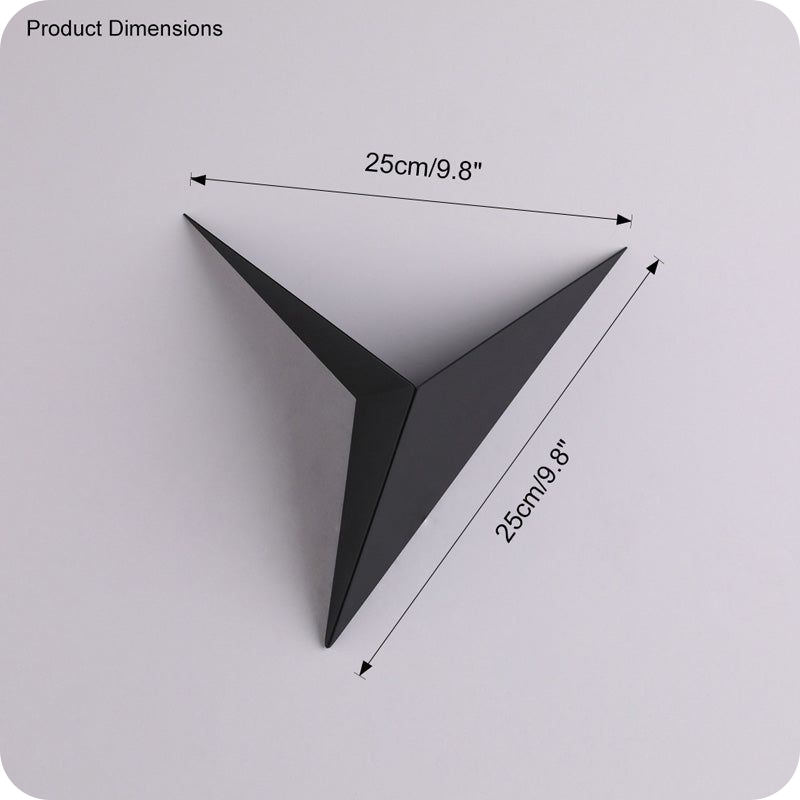 Aplique de pared con acento escultural