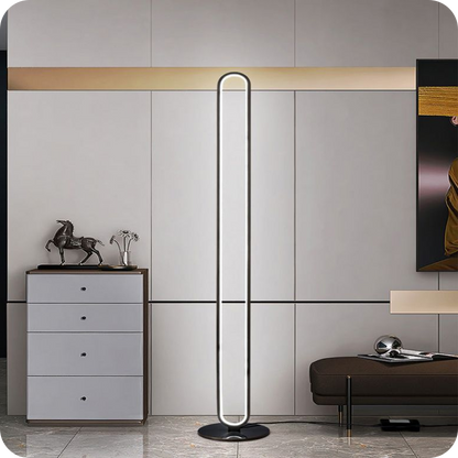 Oval Skinny Floor Lamp